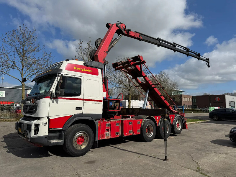 Volvo FMX 500 8X4 - EURO 5 + HMF 2420-K5 + REMOTE + CABLELIFT TIPPER - Sunkvežimis - kabelių sistema, Sunkvežimis su kranu: foto 1 Volvo FMX 500 8X4 - EURO 5 + HMF 2420-K5 + REMOTE + CABLELIFT TIPPER - Sunkvežimis - kabelių sistema, Sunkvežimis su kranu: foto 1