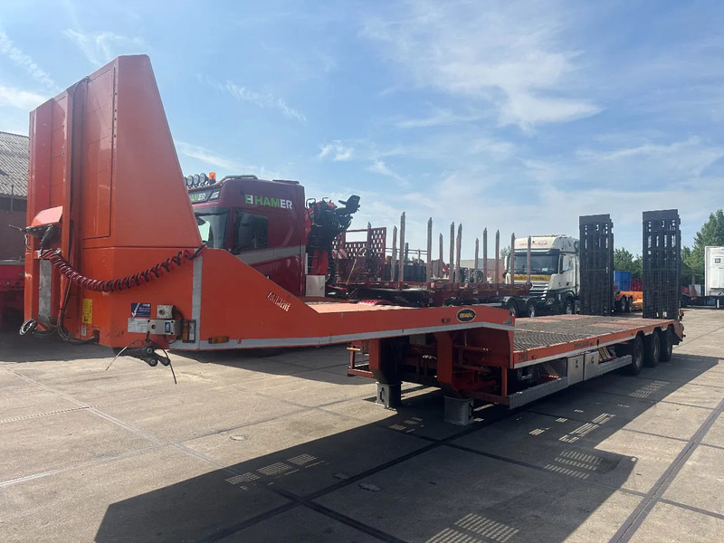 Zanner STL 45, 2 AXLE FORCED STEERING,LIFTING DECK, REMOTE CONTROL, WINCH, DUBBLE HYDRAULIC RAMPS - Žemo profilio platforma puspriekabė: foto 1 Zanner STL 45, 2 AXLE FORCED STEERING,LIFTING DECK, REMOTE CONTROL, WINCH, DUBBLE HYDRAULIC RAMPS - Žemo profilio platforma puspriekabė: foto 1