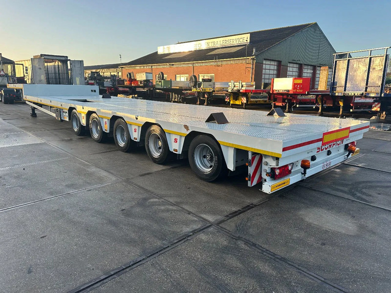 Scorpion NEW 5 AXLE 78 TON - Žemo profilio platforma puspriekabė: foto 4 Scorpion NEW 5 AXLE 78 TON - Žemo profilio platforma puspriekabė: foto 4
