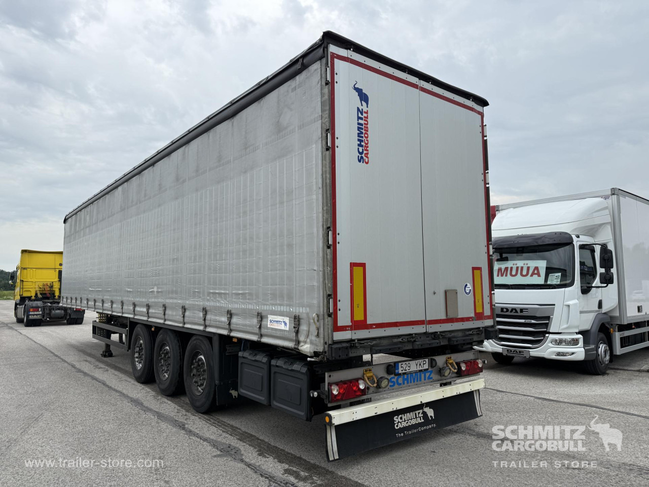 SCHMITZ Curtainsider Standard - Tentinė puspriekabė: foto 1 SCHMITZ Curtainsider Standard - Tentinė puspriekabė: foto 1