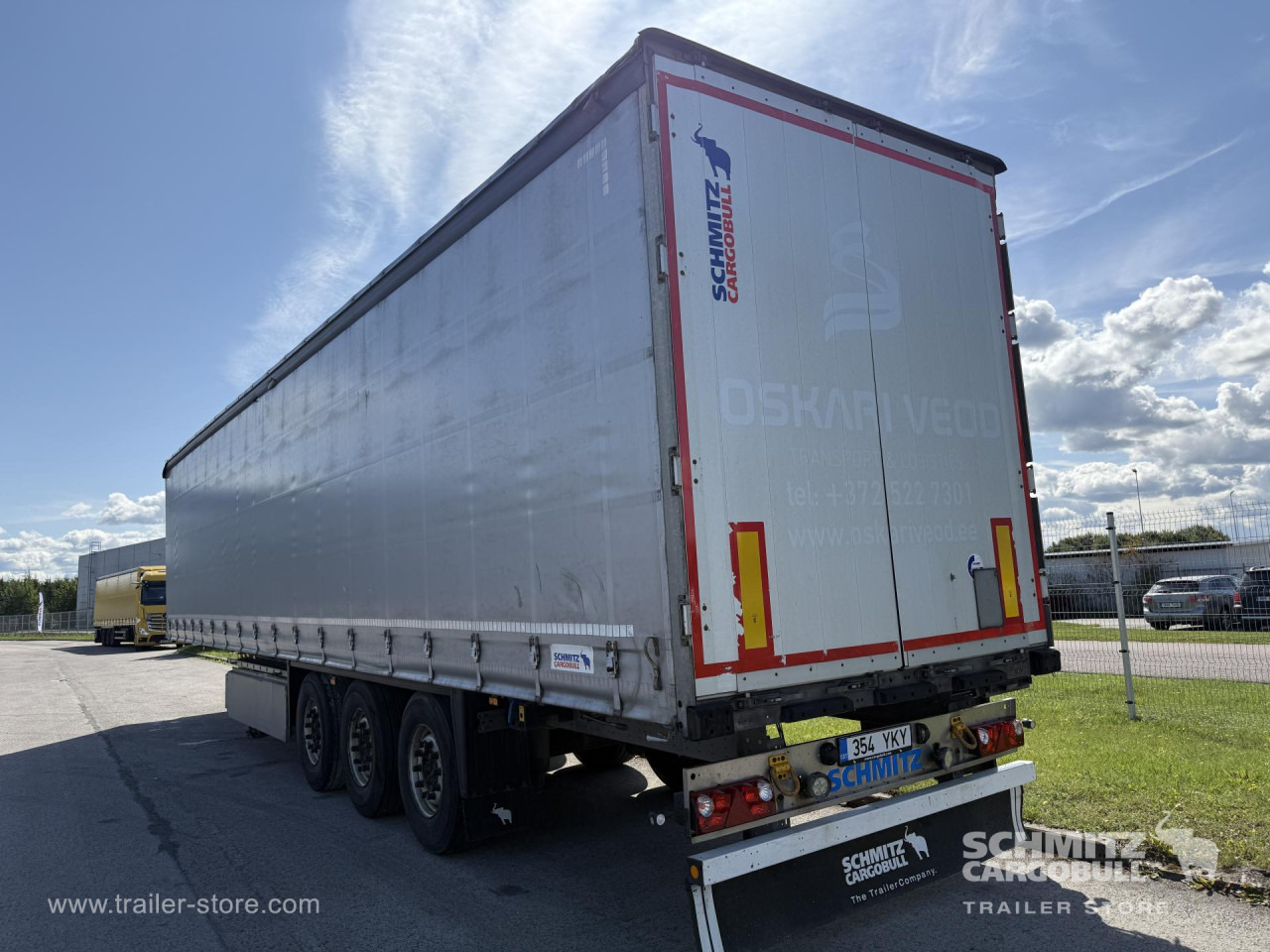 SCHMITZ Curtainsider Standard - Tentinė puspriekabė: foto 1 SCHMITZ Curtainsider Standard - Tentinė puspriekabė: foto 1