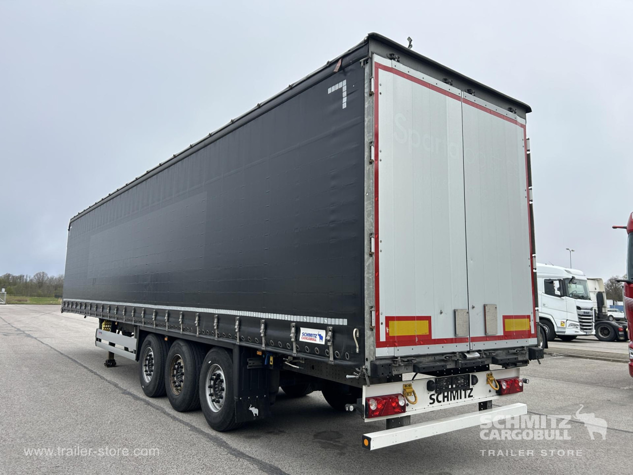 SCHMITZ Curtainsider Standard - Tentinė puspriekabė: foto 1 SCHMITZ Curtainsider Standard - Tentinė puspriekabė: foto 1