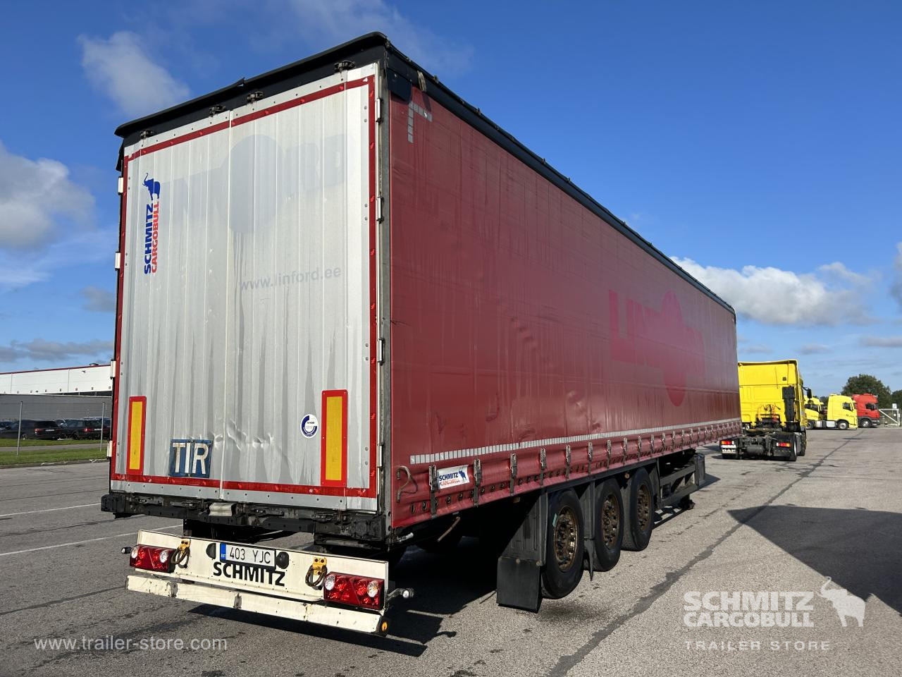 Tentinė puspriekabė SCHMITZ Curtainsider Standard: foto 9