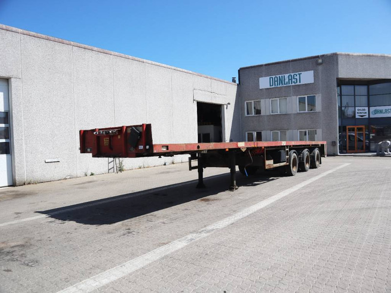 Broshuis Extendable / Ausziehbarer auflieger / Udtrækkelig - Platforminė/ Bortinė puspriekabė: foto 1 Broshuis Extendable / Ausziehbarer auflieger / Udtrækkelig - Platforminė/ Bortinė puspriekabė: foto 1