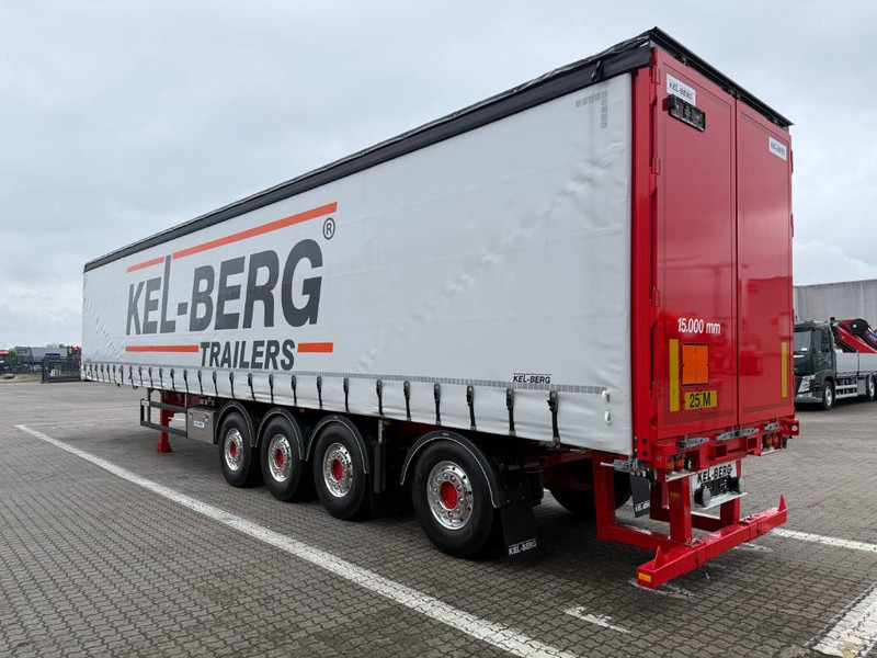 KEL-BERG 4-axle Curtainsider/Planenauflieger/Gardintrailer - Tentinė puspriekabė: foto 5 KEL-BERG 4-axle Curtainsider/Planenauflieger/Gardintrailer - Tentinė puspriekabė: foto 5