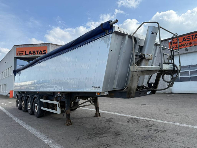 KEL-BERG 4-axle Tipper/Kipper/Tiptrailer 37m3 - Savivartis puspriekabė: foto 1 KEL-BERG 4-axle Tipper/Kipper/Tiptrailer 37m3 - Savivartis puspriekabė: foto 1