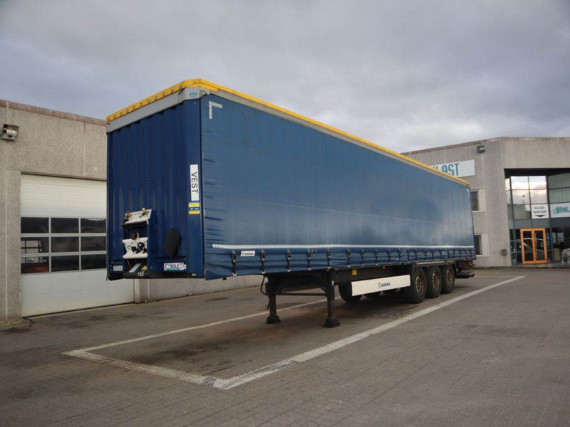 Krone 3 axle curtainside trailer - Tentinė puspriekabė: foto 1 Krone 3 axle curtainside trailer - Tentinė puspriekabė: foto 1