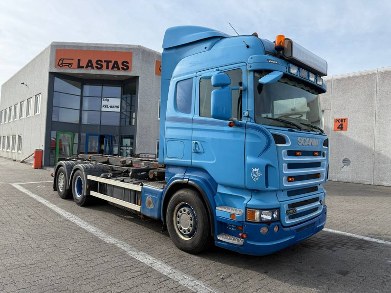 Scania R 500 - Konteineris-vežimus/ Sukeisti kūną sunkvežimis: foto 1 Scania R 500 - Konteineris-vežimus/ Sukeisti kūną sunkvežimis: foto 1