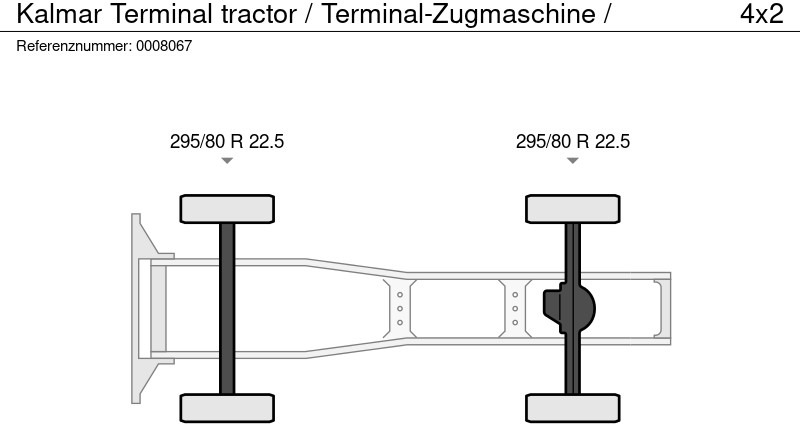 Vilkikas Kalmar Terminal tractor / Terminal-Zugmaschine /: foto 13