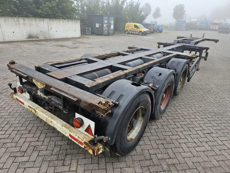 Broshuis MFCC Multi - Lifting axle - 2x20FT / 40FTHC / 45FTHC - Konteineris-vežimus/ Sukeisti kūną puspriekabė: foto 4 Broshuis MFCC Multi - Lifting axle - 2x20FT / 40FTHC / 45FTHC - Konteineris-vežimus/ Sukeisti kūną puspriekabė: foto 4