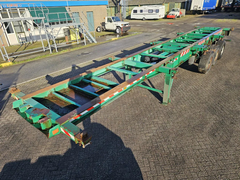 Fruehauf BPW - DRUM - Konteineris-vežimus/ Sukeisti kūną puspriekabė: foto 1 Fruehauf BPW - DRUM - Konteineris-vežimus/ Sukeisti kūną puspriekabė: foto 1