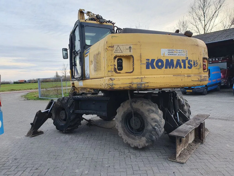 Komatsu PW180-7K - Ratinis ekskavatorius: foto 4 Komatsu PW180-7K - Ratinis ekskavatorius: foto 4
