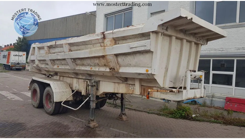 Onbekend BPW - Drum - Steelspring - 21m3 - Savivartis puspriekabė: foto 3 Onbekend BPW - Drum - Steelspring - 21m3 - Savivartis puspriekabė: foto 3