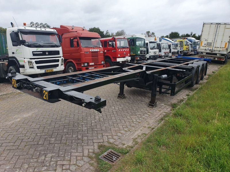 Schmitz Cargobull 45-40-2x20FT - Konteineris-vežimus/ Sukeisti kūną puspriekabė: foto 1 Schmitz Cargobull 45-40-2x20FT - Konteineris-vežimus/ Sukeisti kūną puspriekabė: foto 1