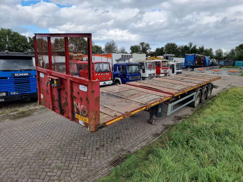 Trax 3 METER EXTENDABLE (TOTAL LENGTH 16.60 METER) - Platforminė/ Bortinė puspriekabė: foto 2 Trax 3 METER EXTENDABLE (TOTAL LENGTH 16.60 METER) - Platforminė/ Bortinė puspriekabė: foto 2