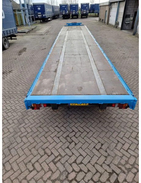 Van Hool 13.60 M LONG - 1 M HIGH - SUPER SINGLE TIRES - DRUM BRAKES - Platforminė/ Bortinė priekaba: foto 5 Van Hool 13.60 M LONG - 1 M HIGH - SUPER SINGLE TIRES - DRUM BRAKES - Platforminė/ Bortinė priekaba: foto 5