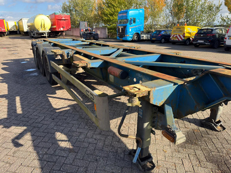 Van Hool 3B2018 - 45FT HC - 40FT HC - 2x 20FT HC - Važiuoklės puspriekabė: foto 4 Van Hool 3B2018 - 45FT HC - 40FT HC - 2x 20FT HC - Važiuoklės puspriekabė: foto 4