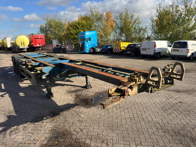 Van Hool 3B2018 - 45FT HC - 40FT HC - 2x 20FT HC - Važiuoklės puspriekabė: foto 3 Van Hool 3B2018 - 45FT HC - 40FT HC - 2x 20FT HC - Važiuoklės puspriekabė: foto 3