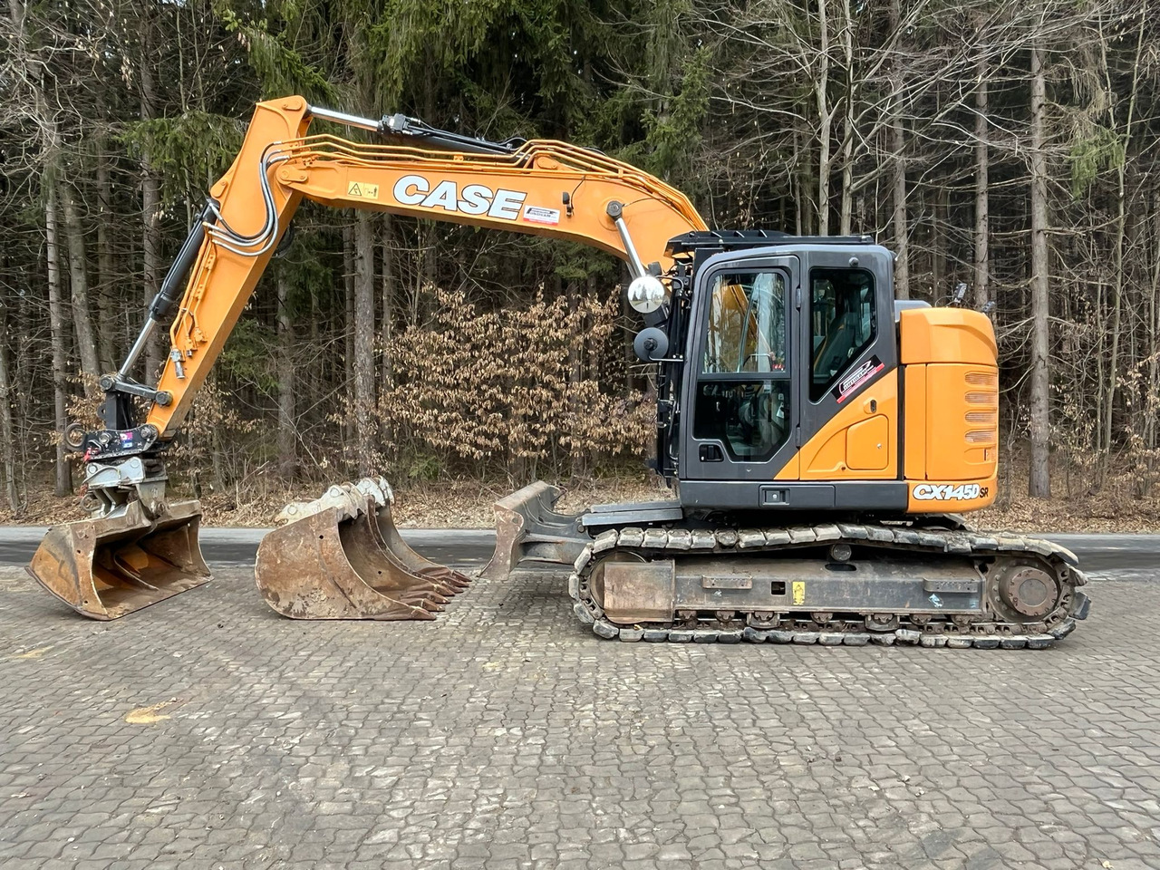CASE CX 145 DSR - Vikšrinis ekskavatorius: foto 1 CASE CX 145 DSR - Vikšrinis ekskavatorius: foto 1