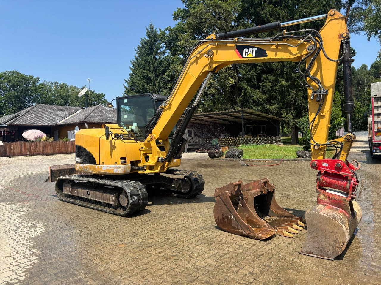 CATERPILLAR 308 D - Mini ekskavatorius: foto 4 CATERPILLAR 308 D - Mini ekskavatorius: foto 4