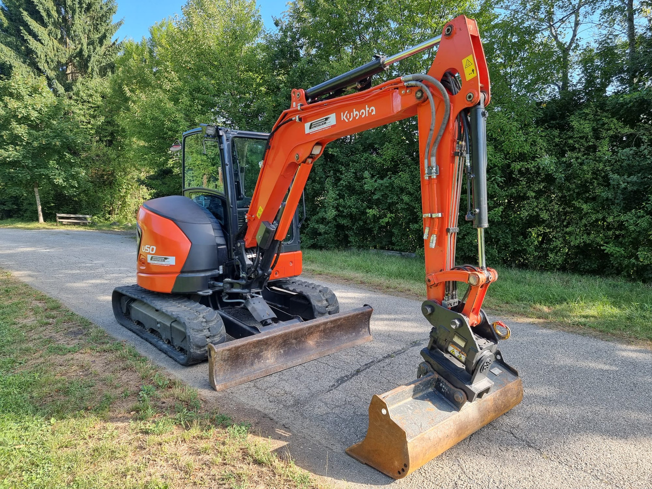 KUBOTA U 50-5 - Mini ekskavatorius: foto 4 KUBOTA U 50-5 - Mini ekskavatorius: foto 4