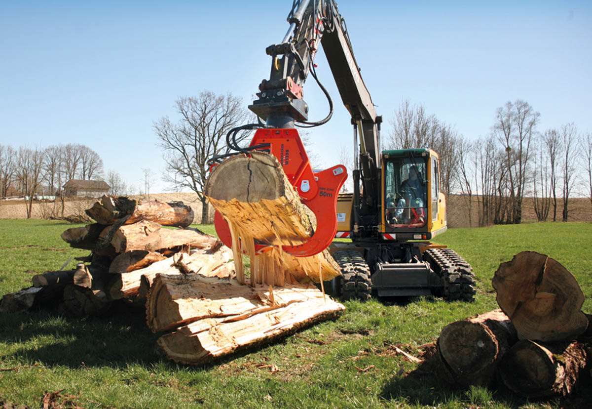 WESTTECH Woodcracker W 600 - Padargas - Mini ekskavatorius: foto 1 WESTTECH Woodcracker W 600 - Padargas - Mini ekskavatorius: foto 1
