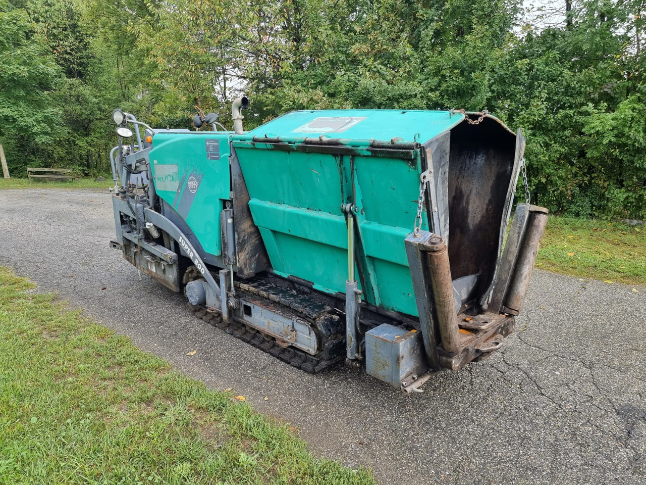 VÖGELE Super 800 - Asfalto klotuvas: foto 5 VÖGELE Super 800 - Asfalto klotuvas: foto 5