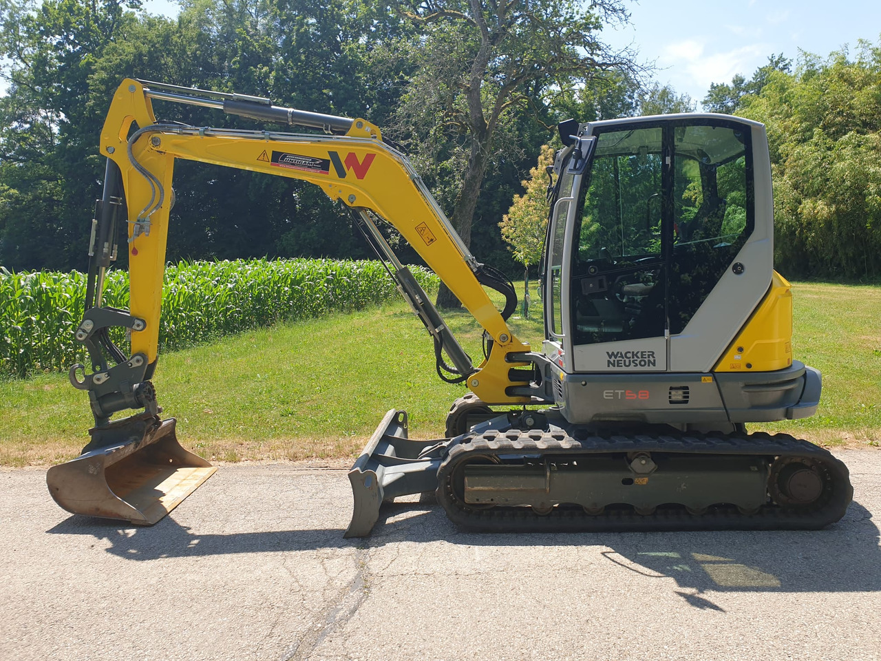 WACKER Neuson ET 58 - Mini ekskavatorius: foto 1 WACKER Neuson ET 58 - Mini ekskavatorius: foto 1