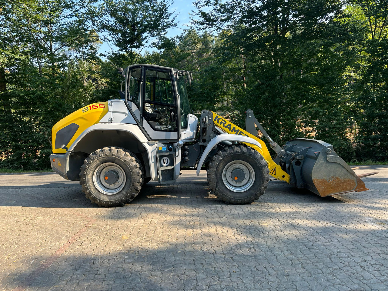 WACKER Neuson Kramer 8155 - Ratinis krautuvas: foto 2 WACKER Neuson Kramer 8155 - Ratinis krautuvas: foto 2