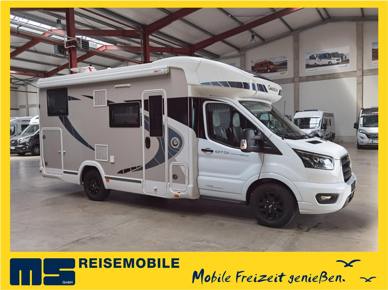 Chausson 627 GA TITANIUM -PREMIUM /EINZELBETTEN & HUBBETT - Pusiau integruotas kemperis: foto 1 Chausson 627 GA TITANIUM -PREMIUM /EINZELBETTEN & HUBBETT - Pusiau integruotas kemperis: foto 1
