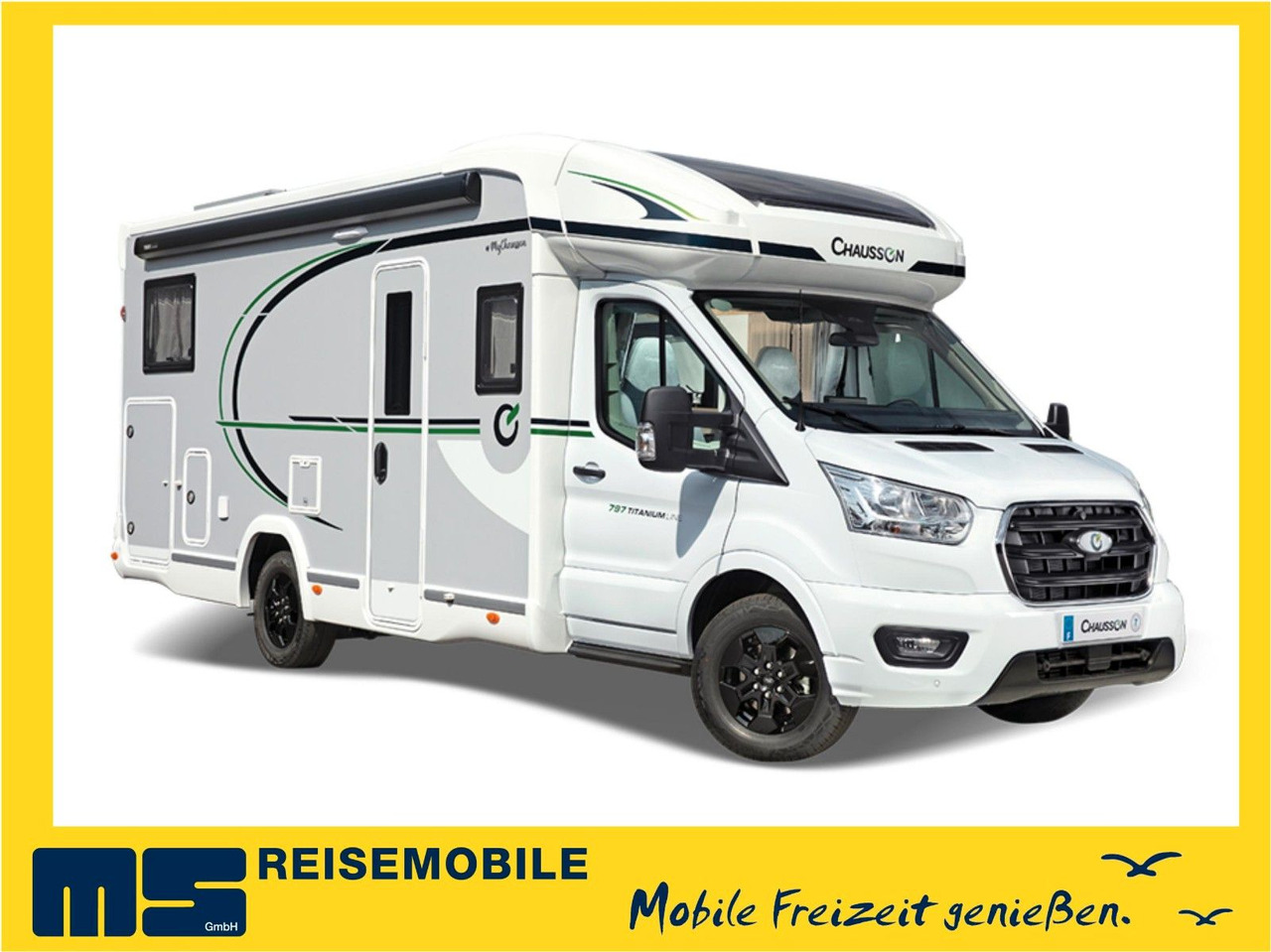 Chausson 627 TITANIUM / - 2026 - / EINZELBETTEN / 4.1T. - Pusiau integruotas kemperis: foto 1 Chausson 627 TITANIUM / - 2026 - / EINZELBETTEN / 4.1T. - Pusiau integruotas kemperis: foto 1