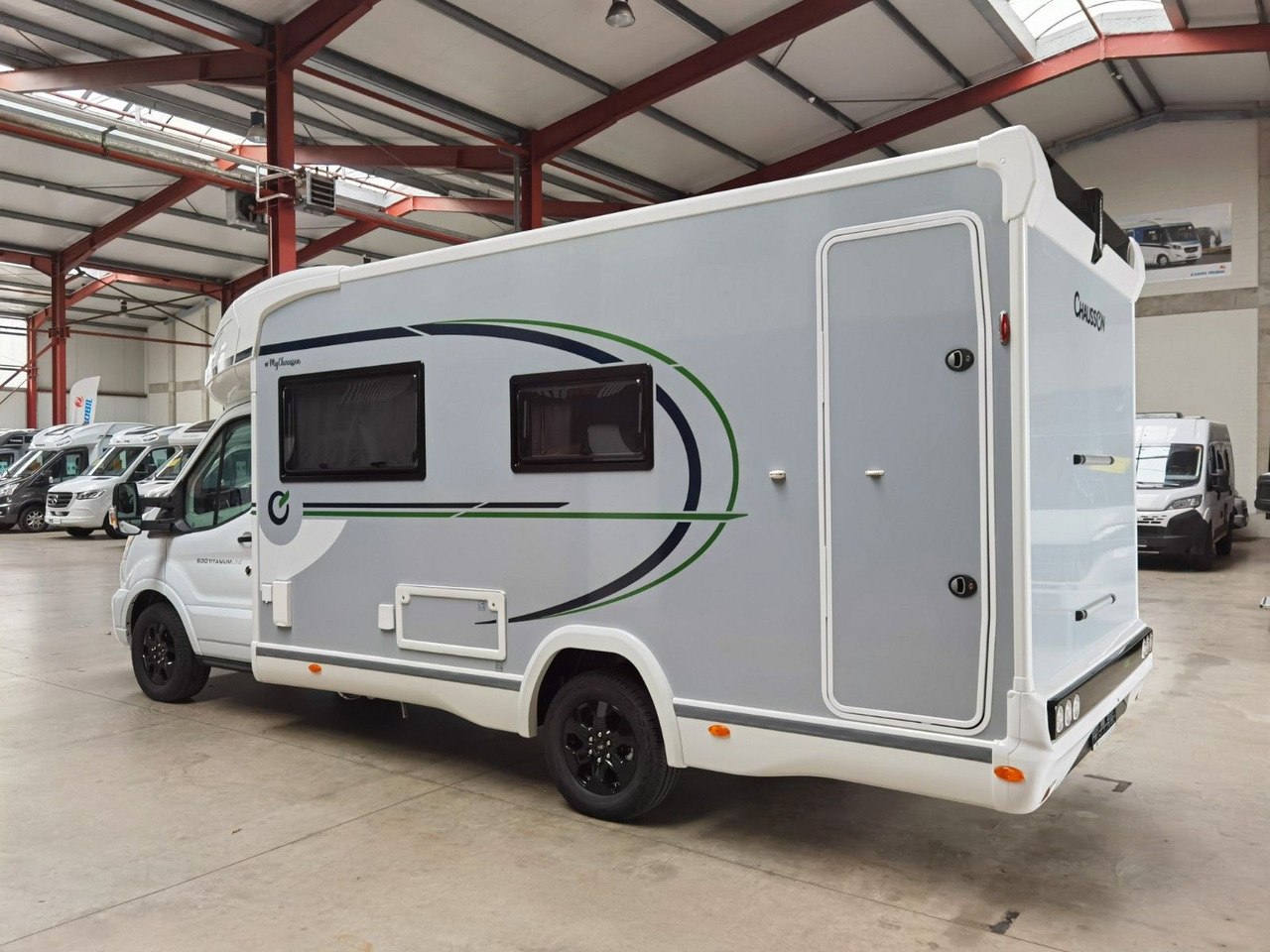 Chausson 630 TITANIUM / - 2026 - / EINZEL.- HUBBETTEN - Pusiau integruotas kemperis: foto 5 Chausson 630 TITANIUM / - 2026 - / EINZEL.- HUBBETTEN - Pusiau integruotas kemperis: foto 5