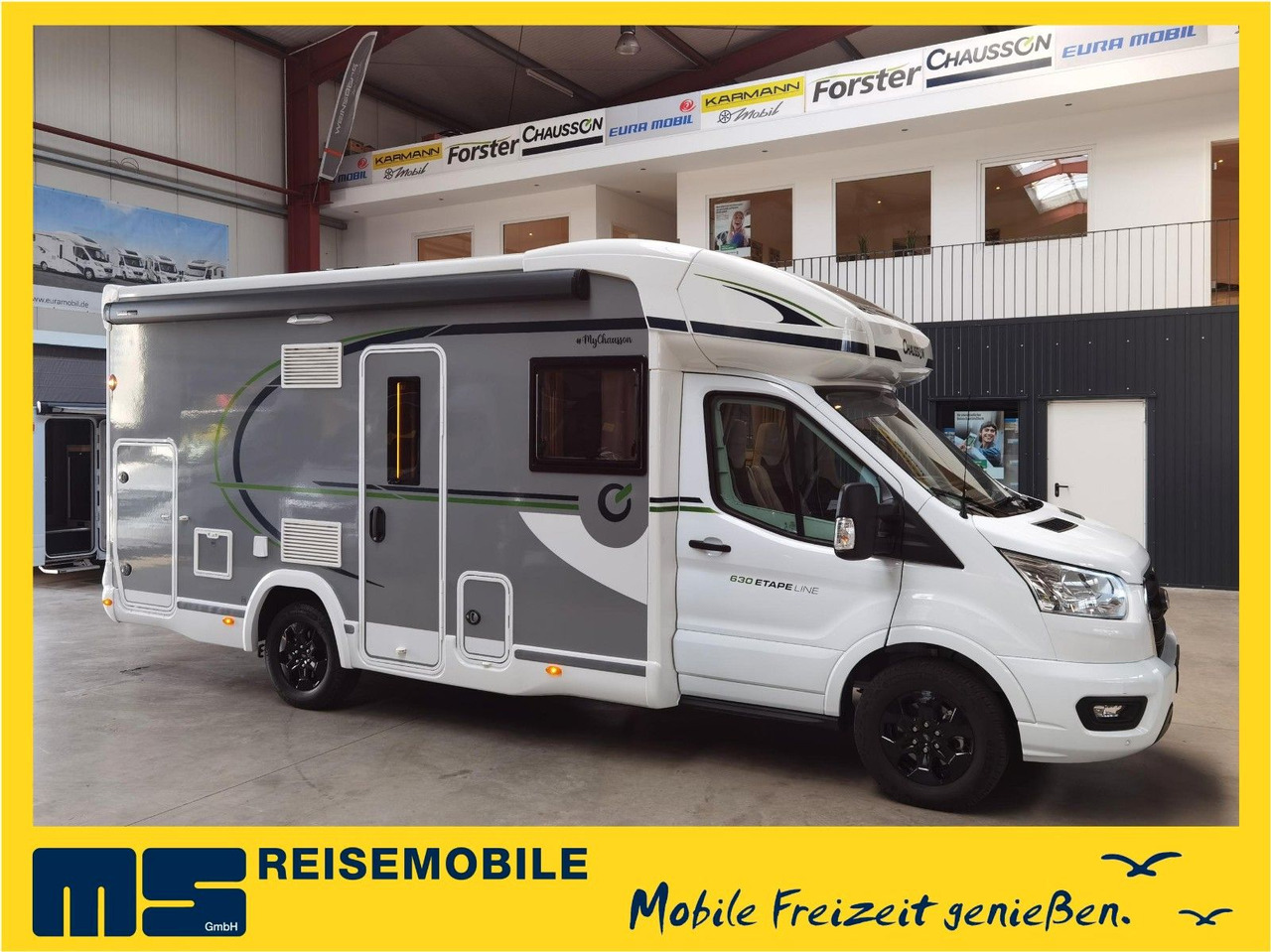 Chausson 630 TITANIUM / - 2026 - / EINZEL.- HUBBETTEN - Pusiau integruotas kemperis: foto 1 Chausson 630 TITANIUM / - 2026 - / EINZEL.- HUBBETTEN - Pusiau integruotas kemperis: foto 1