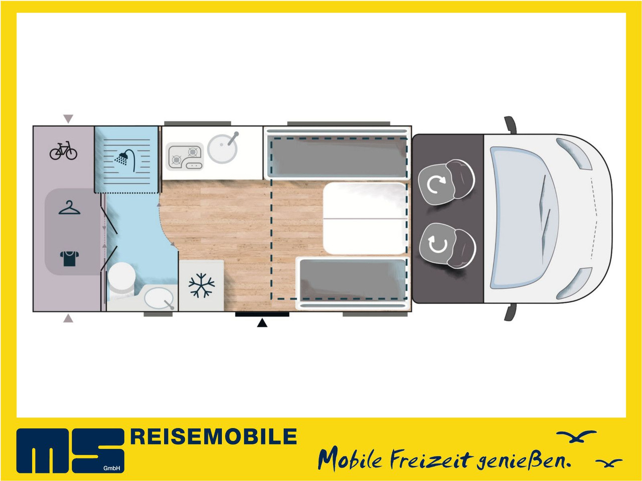 Chausson 640 ETAPE LINE /-2025- / XXL - HUBBETT & RAUMBAD - Pusiau integruotas kemperis: foto 2 Chausson 640 ETAPE LINE /-2025- / XXL - HUBBETT & RAUMBAD - Pusiau integruotas kemperis: foto 2