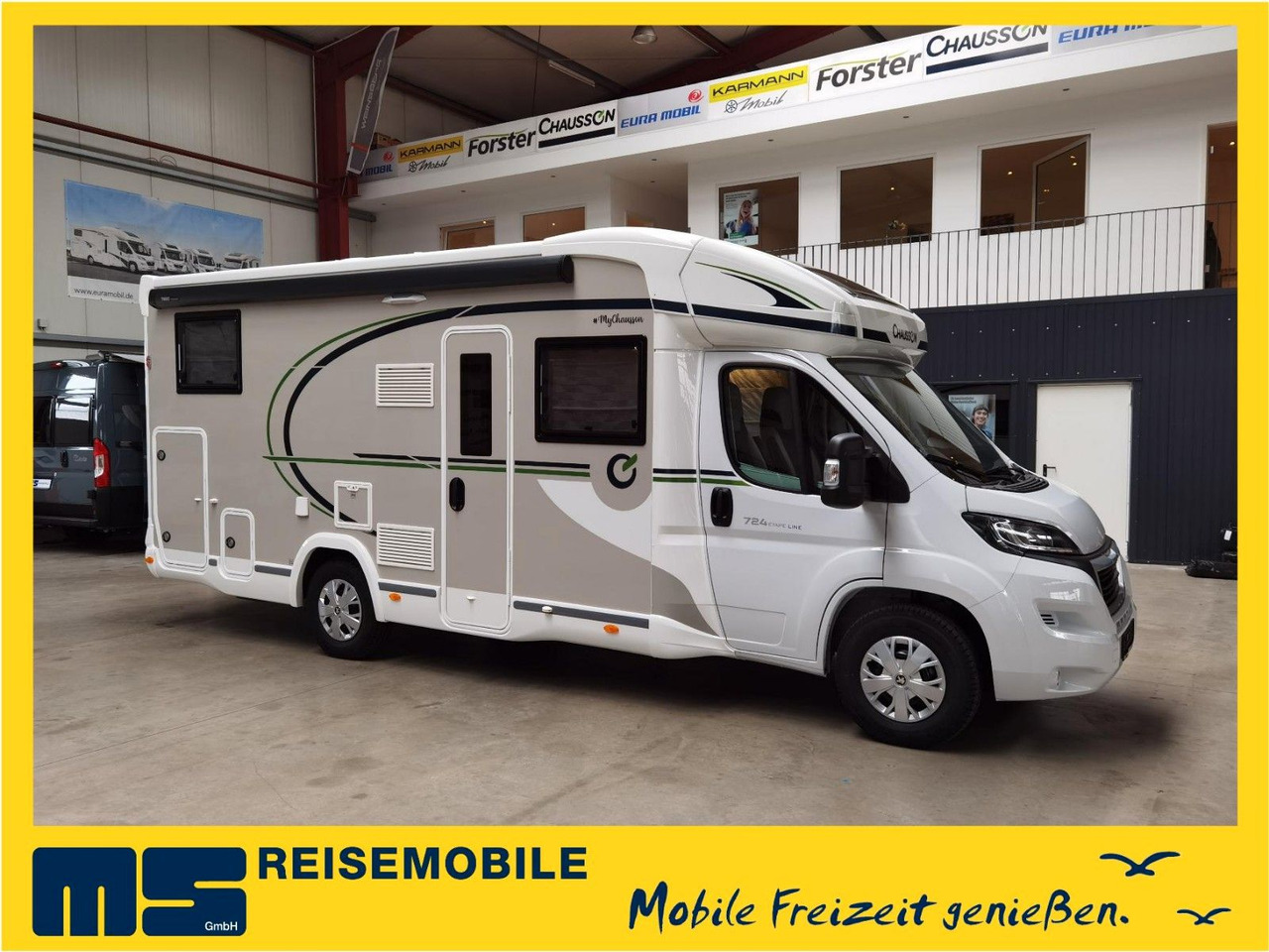 Chausson 724 ETAPE - LINE /140PS /ZUBEHÖR & CONNECT PAKET - Pusiau integruotas kemperis: foto 1 Chausson 724 ETAPE - LINE /140PS /ZUBEHÖR & CONNECT PAKET - Pusiau integruotas kemperis: foto 1