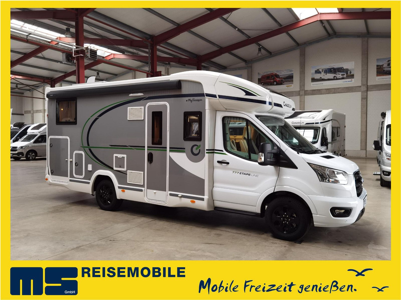 Chausson 777 ETAPE LINE / -2025- / HUBBETT & EINZELBETTEN - Pusiau integruotas kemperis: foto 1 Chausson 777 ETAPE LINE / -2025- / HUBBETT & EINZELBETTEN - Pusiau integruotas kemperis: foto 1