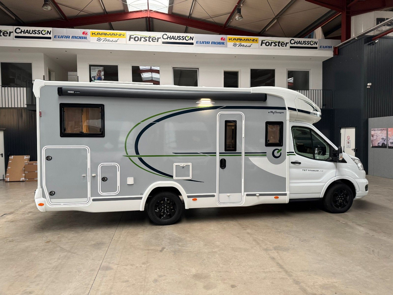 Chausson 797 TITANIUM / - 2026 - / 4.1T. / EINZELBETTEN - Pusiau integruotas kemperis: foto 5 Chausson 797 TITANIUM / - 2026 - / 4.1T. / EINZELBETTEN - Pusiau integruotas kemperis: foto 5