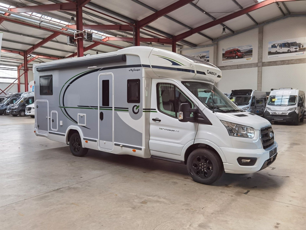 Chausson 797 TITANIUM / - 2026 - / EINZELBETTEN & HUBBETT - Pusiau integruotas kemperis: foto 4 Chausson 797 TITANIUM / - 2026 - / EINZELBETTEN & HUBBETT - Pusiau integruotas kemperis: foto 4