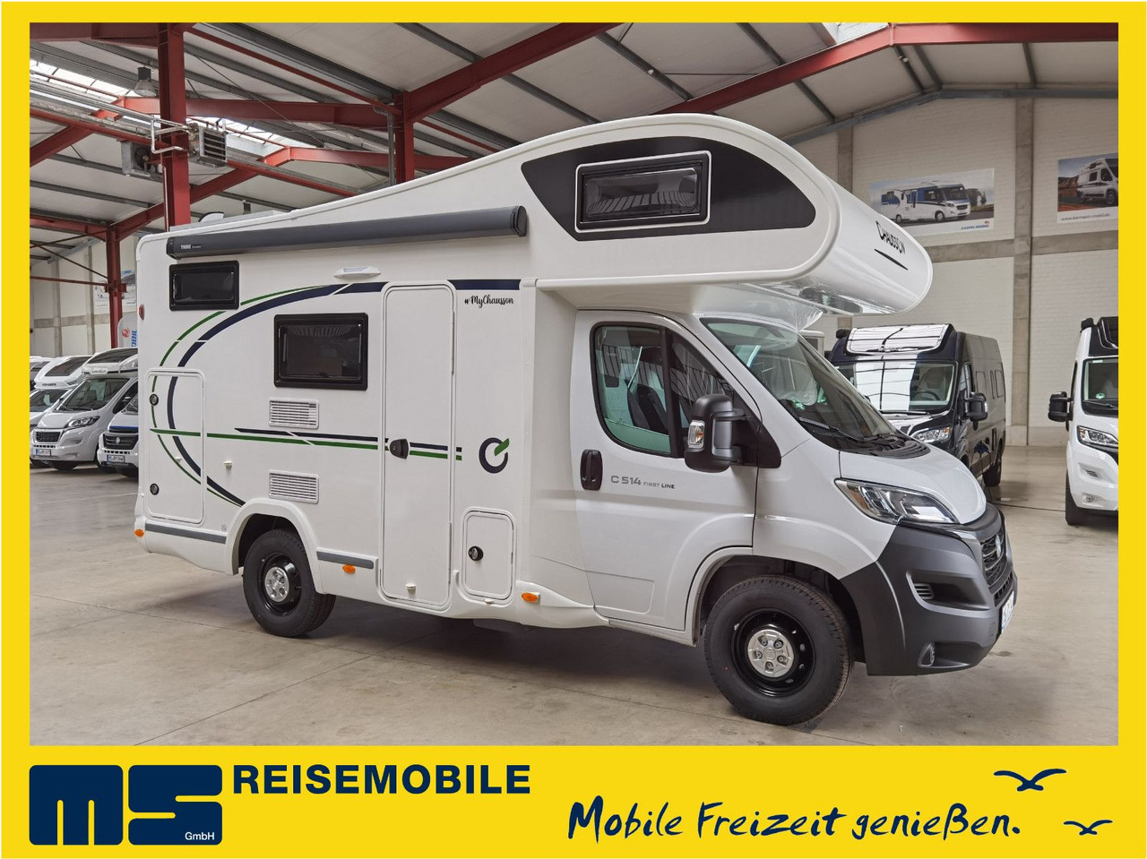 Chausson C 514 FIRST LINE /140PS / ZUBEHÖR- PAKET / 5.99M - Alkovenas: foto 1 Chausson C 514 FIRST LINE /140PS / ZUBEHÖR- PAKET / 5.99M - Alkovenas: foto 1