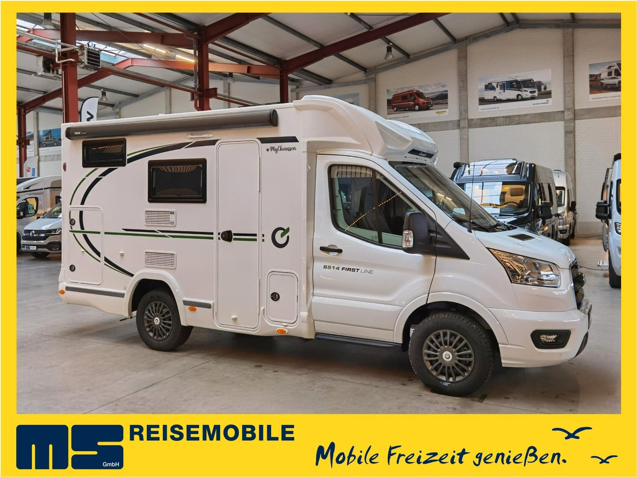 Chausson S 514 FIRST LINE / - 2026 - / 165PS-8G AUTOMATIK - Pusiau integruotas kemperis: foto 1 Chausson S 514 FIRST LINE / - 2026 - / 165PS-8G AUTOMATIK - Pusiau integruotas kemperis: foto 1