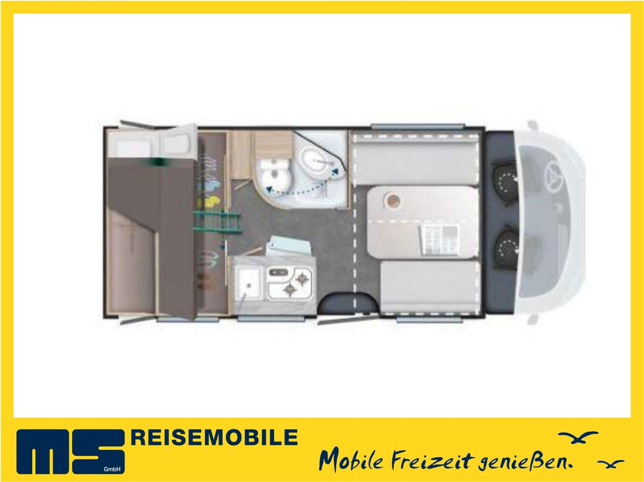 Chausson S 614 SPORT LINE / - 2026 - / HECKBETT & HUBBETT - Pusiau integruotas kemperis: foto 2 Chausson S 614 SPORT LINE / - 2026 - / HECKBETT & HUBBETT - Pusiau integruotas kemperis: foto 2