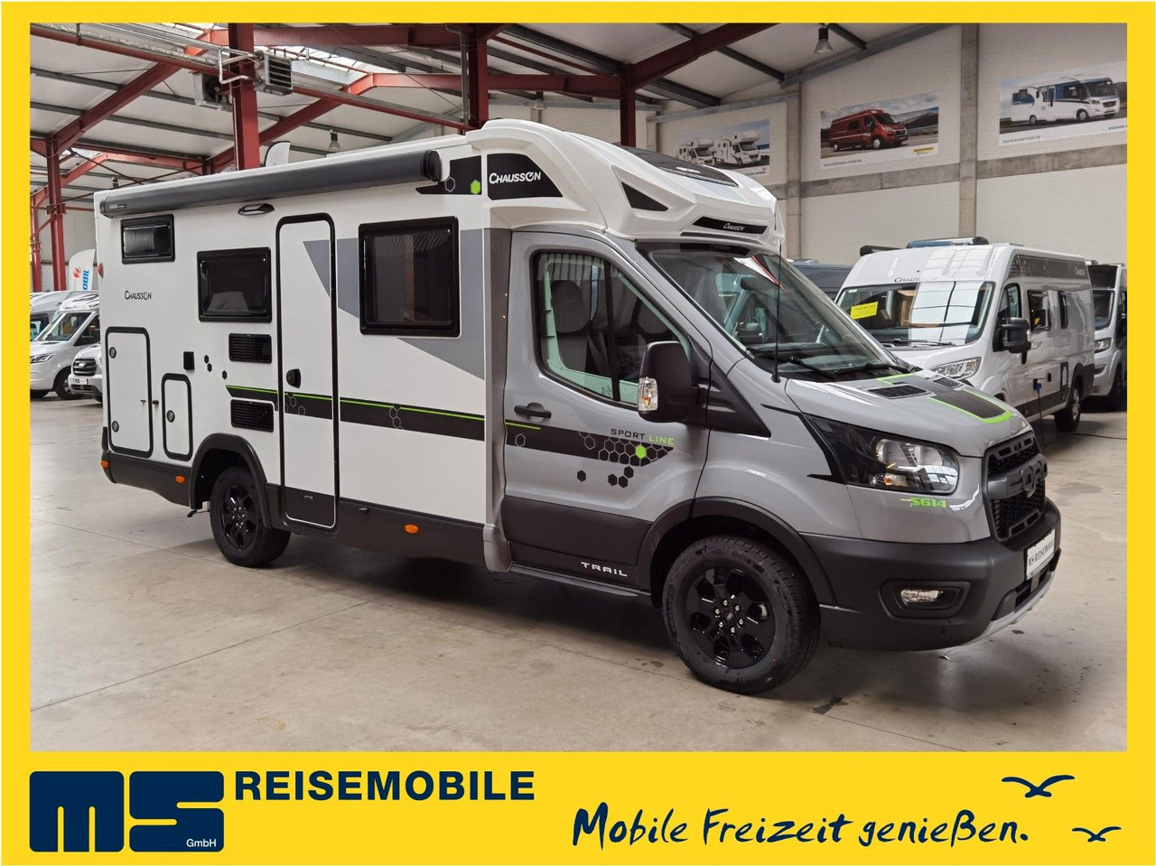 Chausson S 614 SPORT LINE / - 2026 - / HECKBETT & HUBBETT - Pusiau integruotas kemperis: foto 1 Chausson S 614 SPORT LINE / - 2026 - / HECKBETT & HUBBETT - Pusiau integruotas kemperis: foto 1