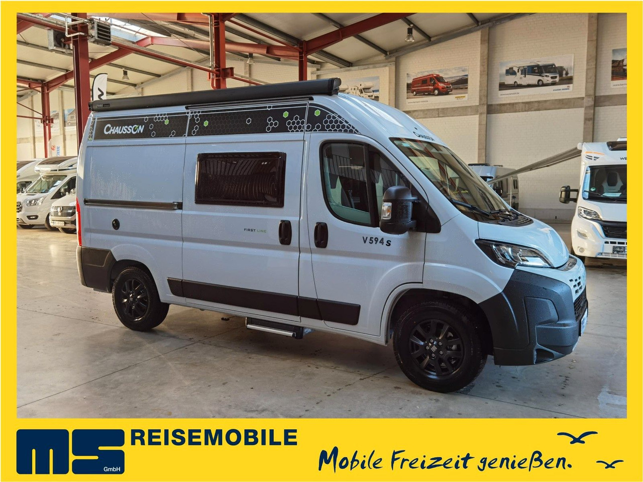Chausson V594 S FIRST LINE /-2025- / ZUBEHÖR & LOOK-PAKET - Mikroautobusas kemperis: foto 1 Chausson V594 S FIRST LINE /-2025- / ZUBEHÖR & LOOK-PAKET - Mikroautobusas kemperis: foto 1