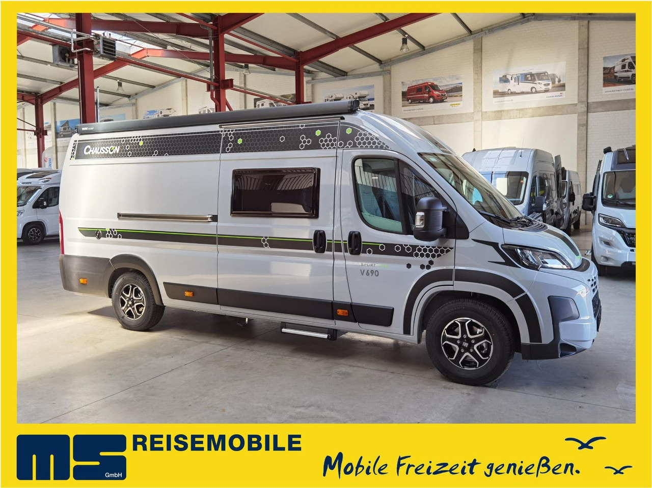 Chausson V690 SPORT LINE /-2025-/ 140PS- 8G / XXL-HUBBETT - Mikroautobusas kemperis: foto 1 Chausson V690 SPORT LINE /-2025-/ 140PS- 8G / XXL-HUBBETT - Mikroautobusas kemperis: foto 1