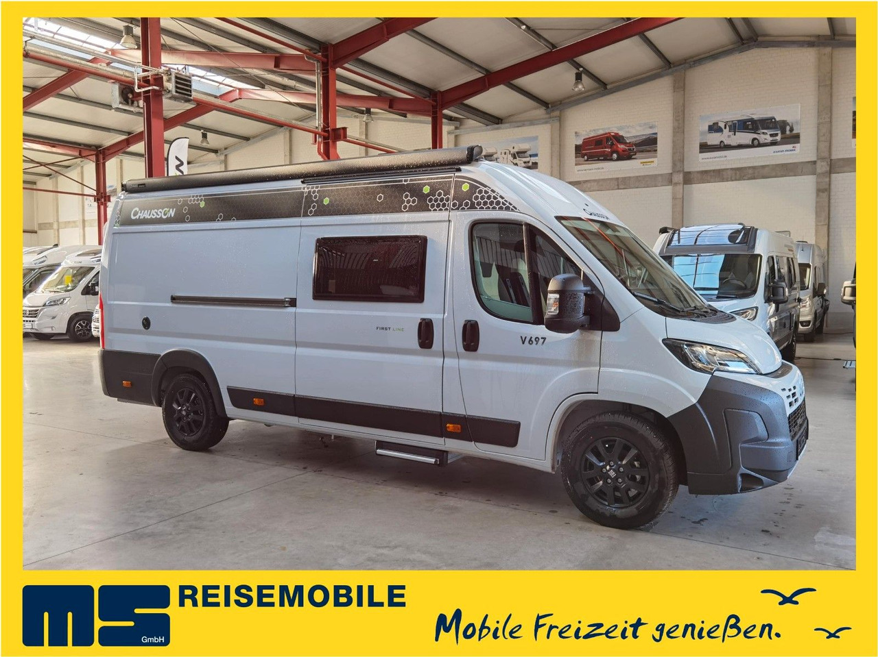 Chausson V697 FIRST LINE / -2025- / 140PS / EINZELBETTEN - Mikroautobusas kemperis: foto 1 Chausson V697 FIRST LINE / -2025- / 140PS / EINZELBETTEN - Mikroautobusas kemperis: foto 1