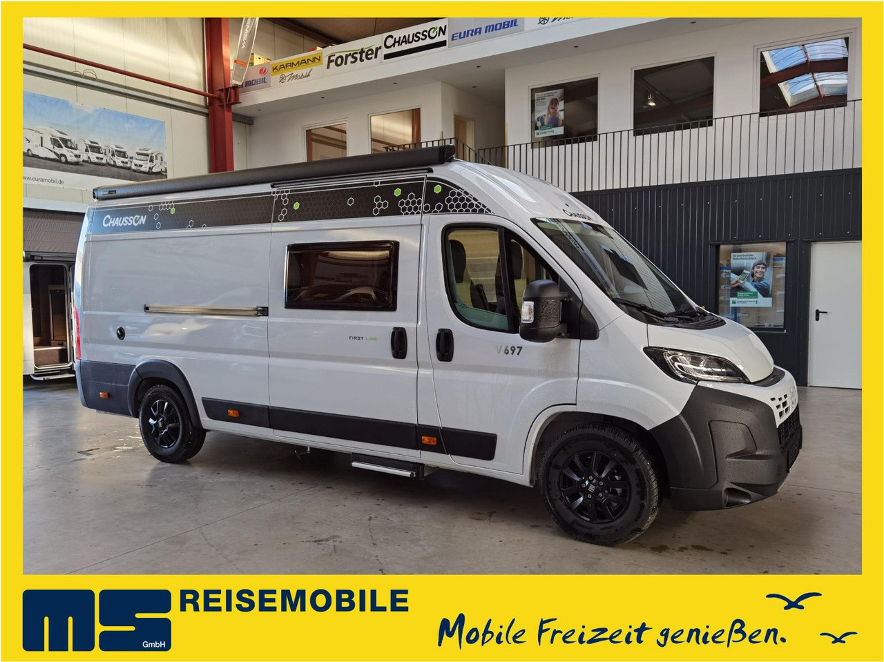 Chausson V697 FIRST LINE/ -2026-/ 140PS / EINZELBETTEN - Mikroautobusas kemperis: foto 1 Chausson V697 FIRST LINE/ -2026-/ 140PS / EINZELBETTEN - Mikroautobusas kemperis: foto 1