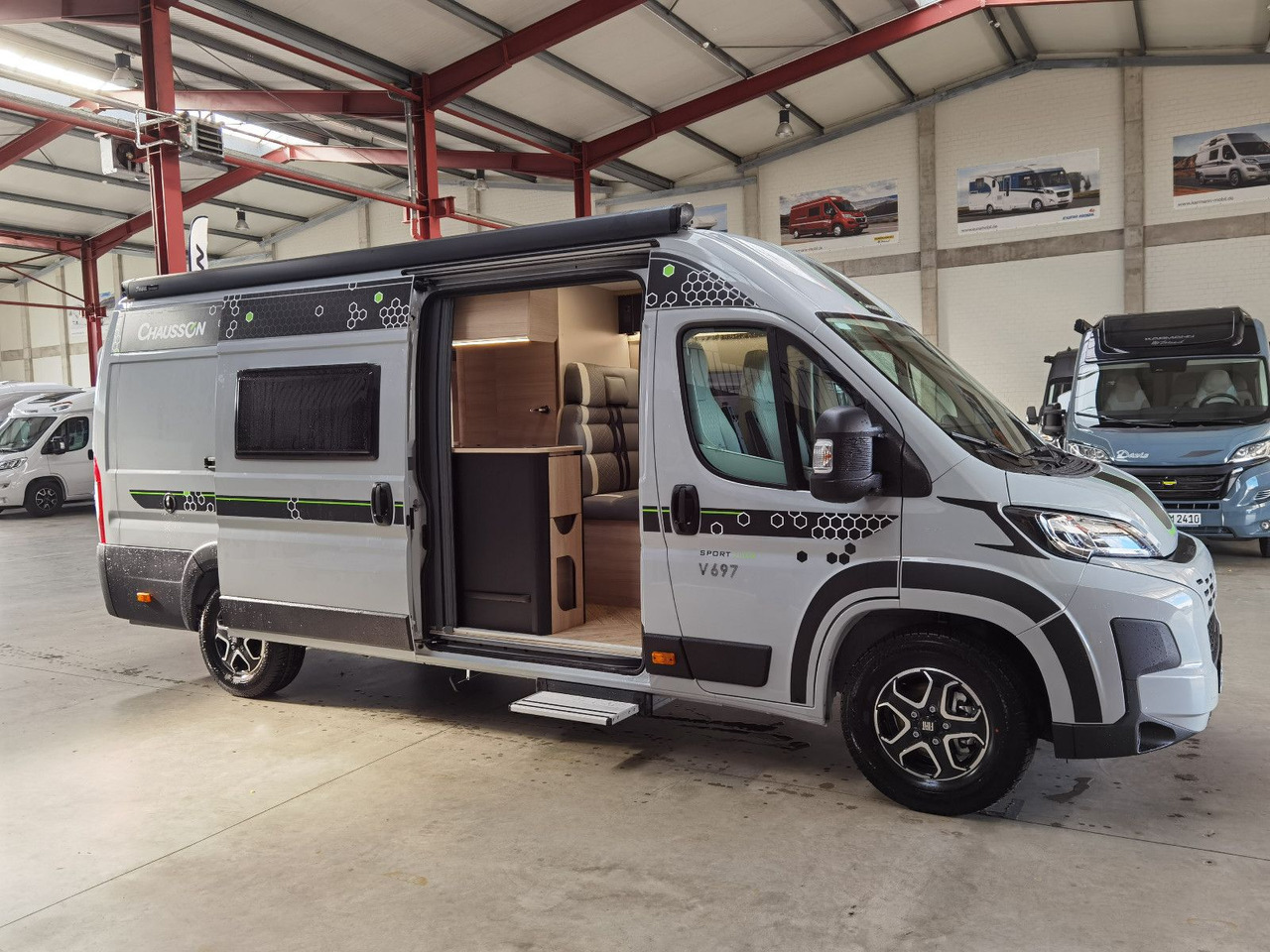Mikroautobusas kemperis Chausson V697 SPORT LINE /-2025- / 140PS-8G /ARCTIC-PAKET: foto 7