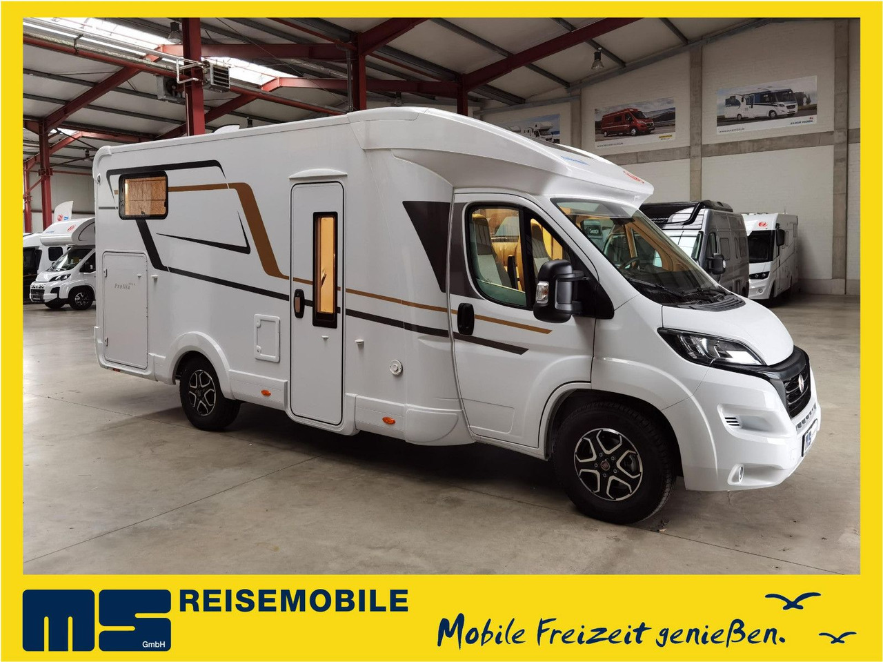Eura Mobil PROFILA T 695 EB / 140PS/ MONDIAL / EINZELBETTEN - Pusiau integruotas kemperis: foto 1 Eura Mobil PROFILA T 695 EB / 140PS/ MONDIAL / EINZELBETTEN - Pusiau integruotas kemperis: foto 1