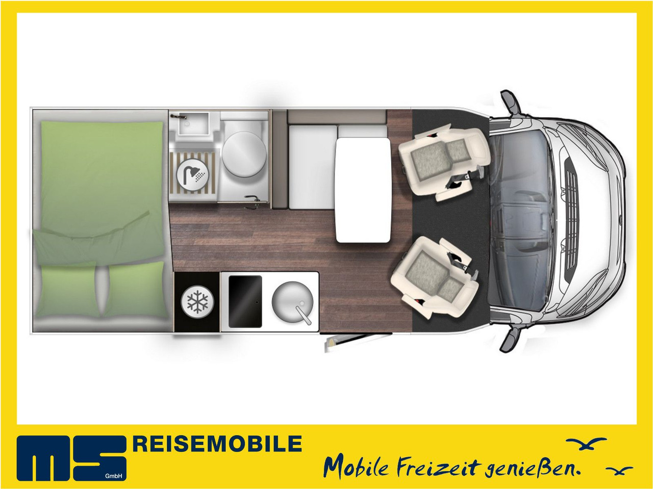 Forster T 599 HB COUPÈ /-MODELL 2026- / 165PS-AUTOMATIK - Pusiau integruotas kemperis: foto 2 Forster T 599 HB COUPÈ /-MODELL 2026- / 165PS-AUTOMATIK - Pusiau integruotas kemperis: foto 2