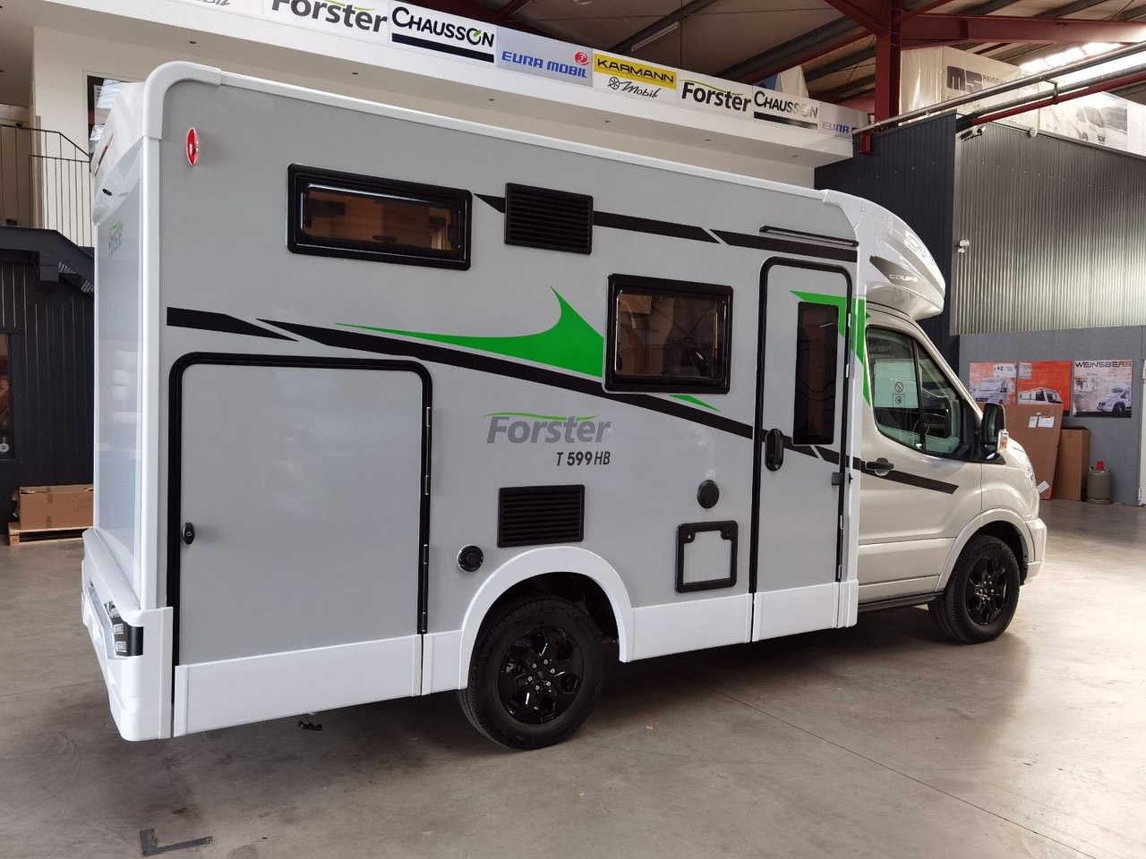 Forster T 599 HB COUPÈ /MODELL 2026 / HECKBETT & HUBBETT - Pusiau integruotas kemperis: foto 4 Forster T 599 HB COUPÈ /MODELL 2026 / HECKBETT & HUBBETT - Pusiau integruotas kemperis: foto 4